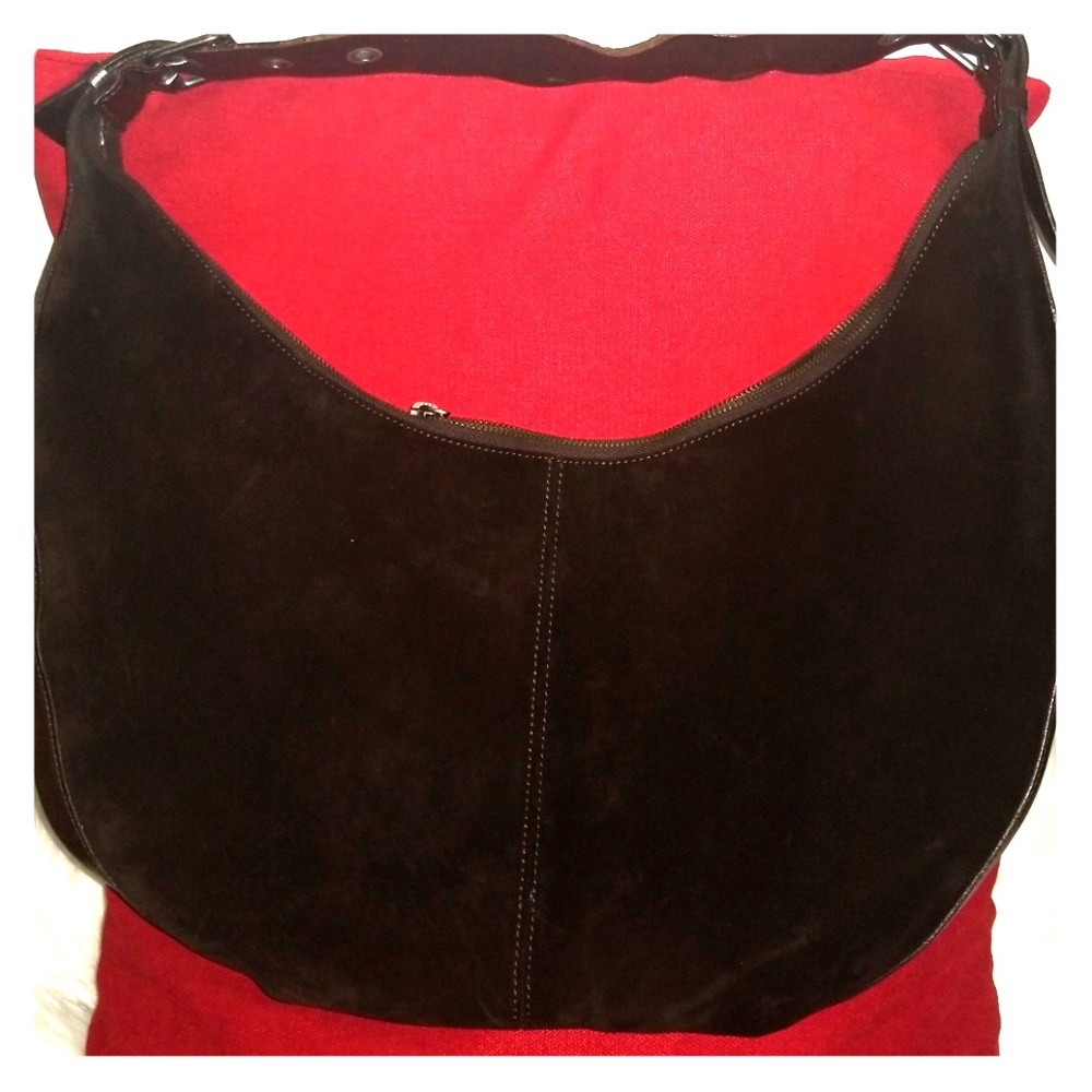 Bananna Republic suede hobo bag